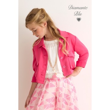 Vest van het merk Diamante Blu in het Roze