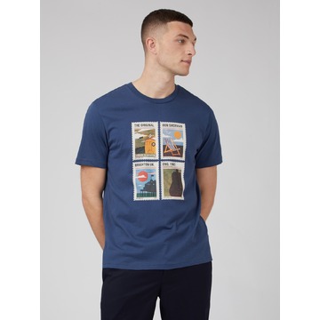 T-shirt van het merk Ben Sherman in het Blauw