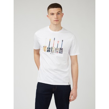 T-shirt van het merk Ben Sherman in het Wit