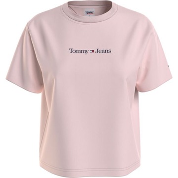 T-shirt van het merk Tommy Hilfiger in het Roze