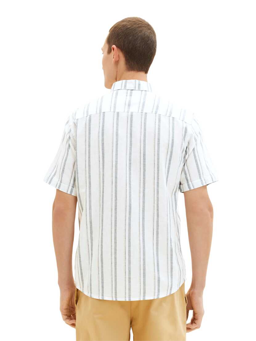 1034902 colorful cotton linen shirt