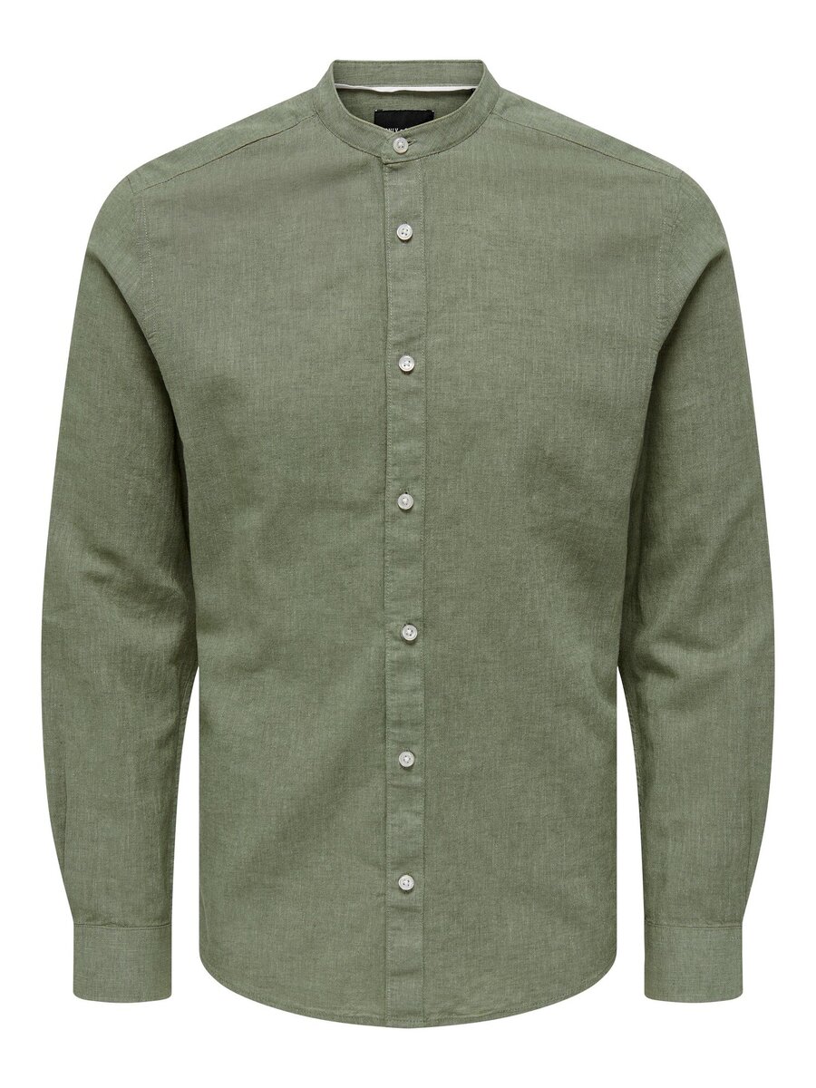 Hemd van het merk Only & Sons in het Groen
