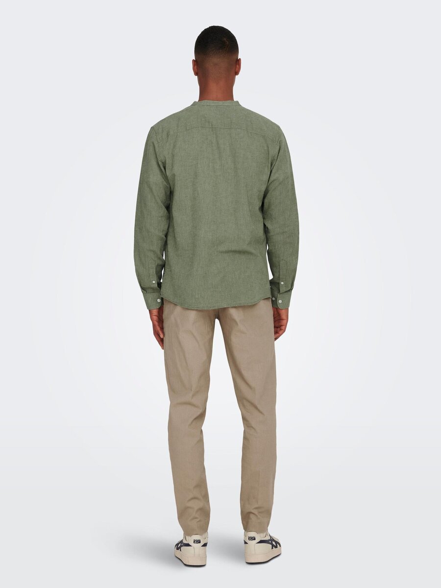 Hemd van het merk Only & Sons in het Groen