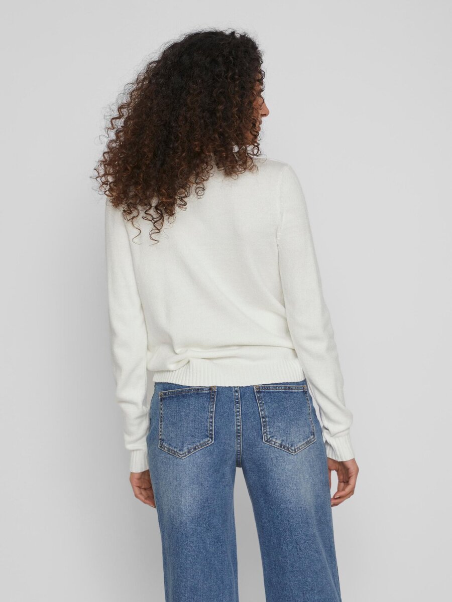 Pull van het merk Vila in het Wit