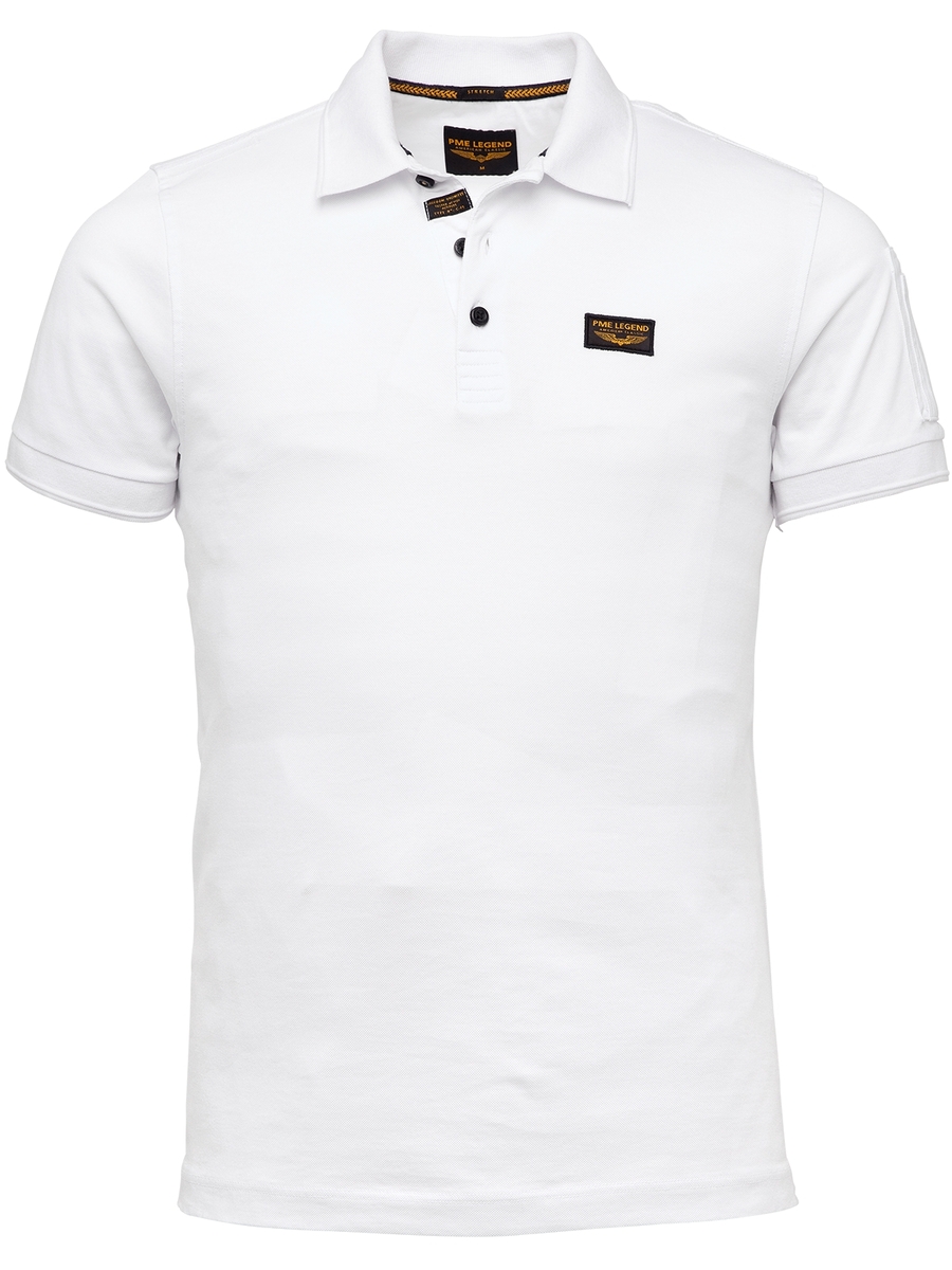 Polo van het merk Pme-legend in het Wit