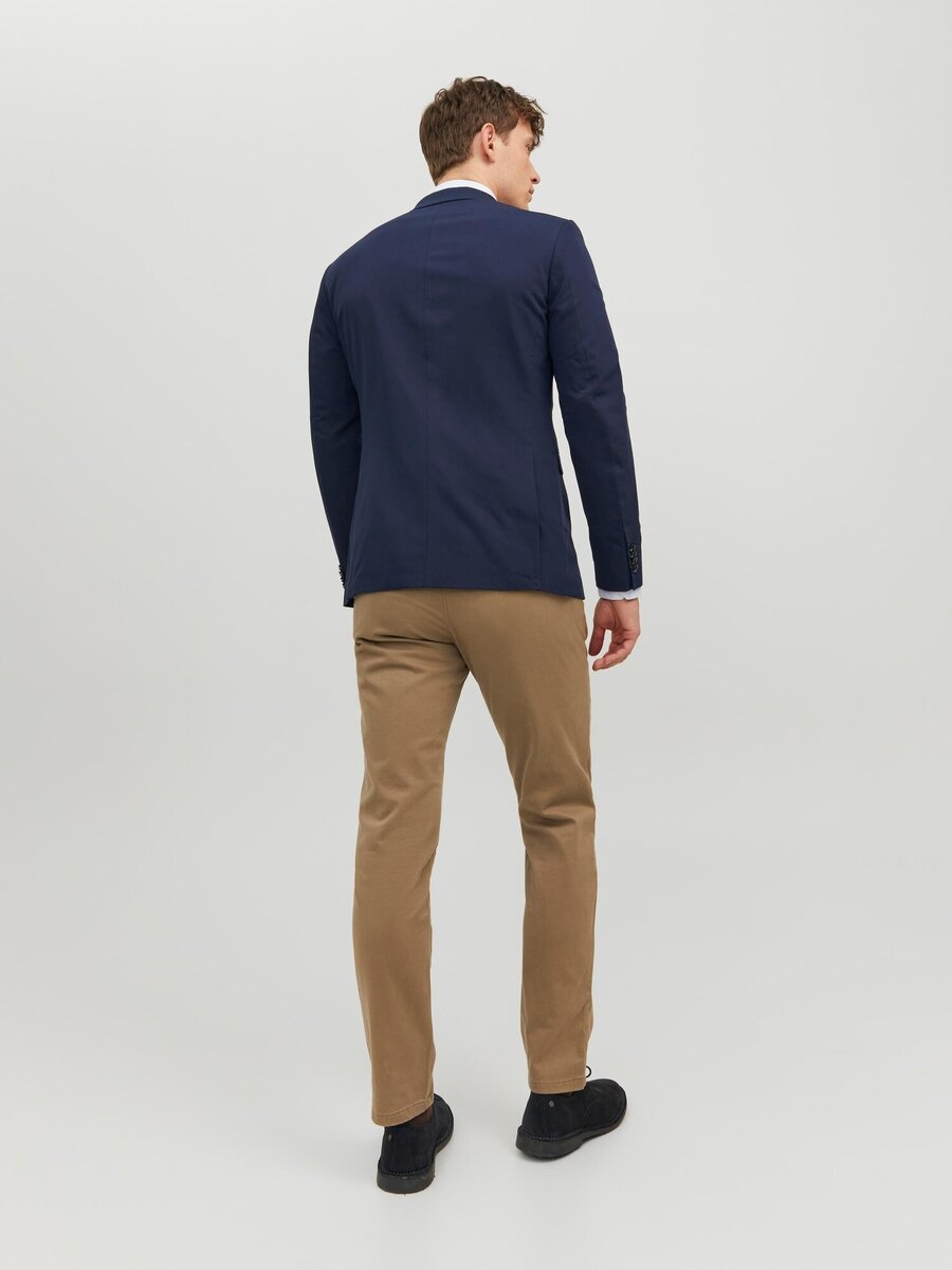 Blazer van het merk Jack & Jones Premium in het Marine