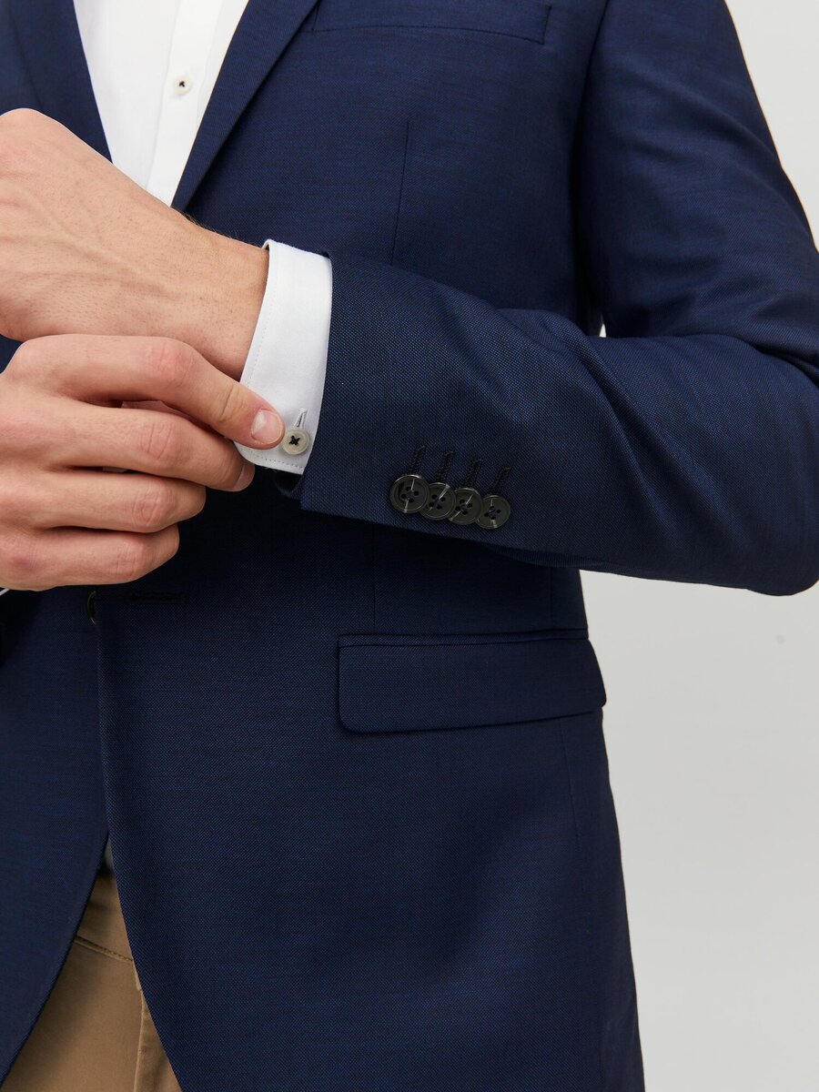 Blazer van het merk Jack & Jones Premium in het Marine