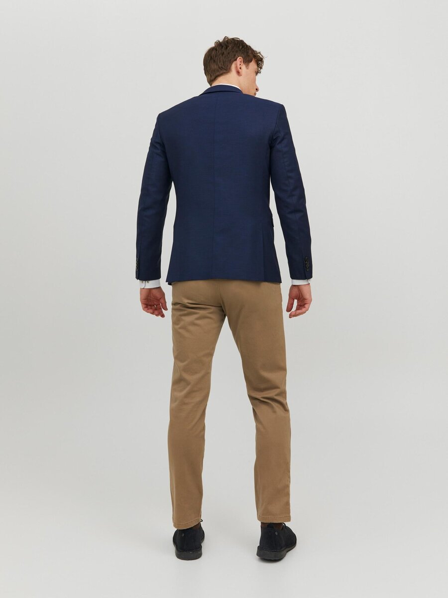 Blazer van het merk Jack & Jones Premium in het Marine