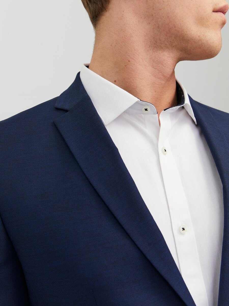 Blazer van het merk Jack & Jones Premium in het Marine