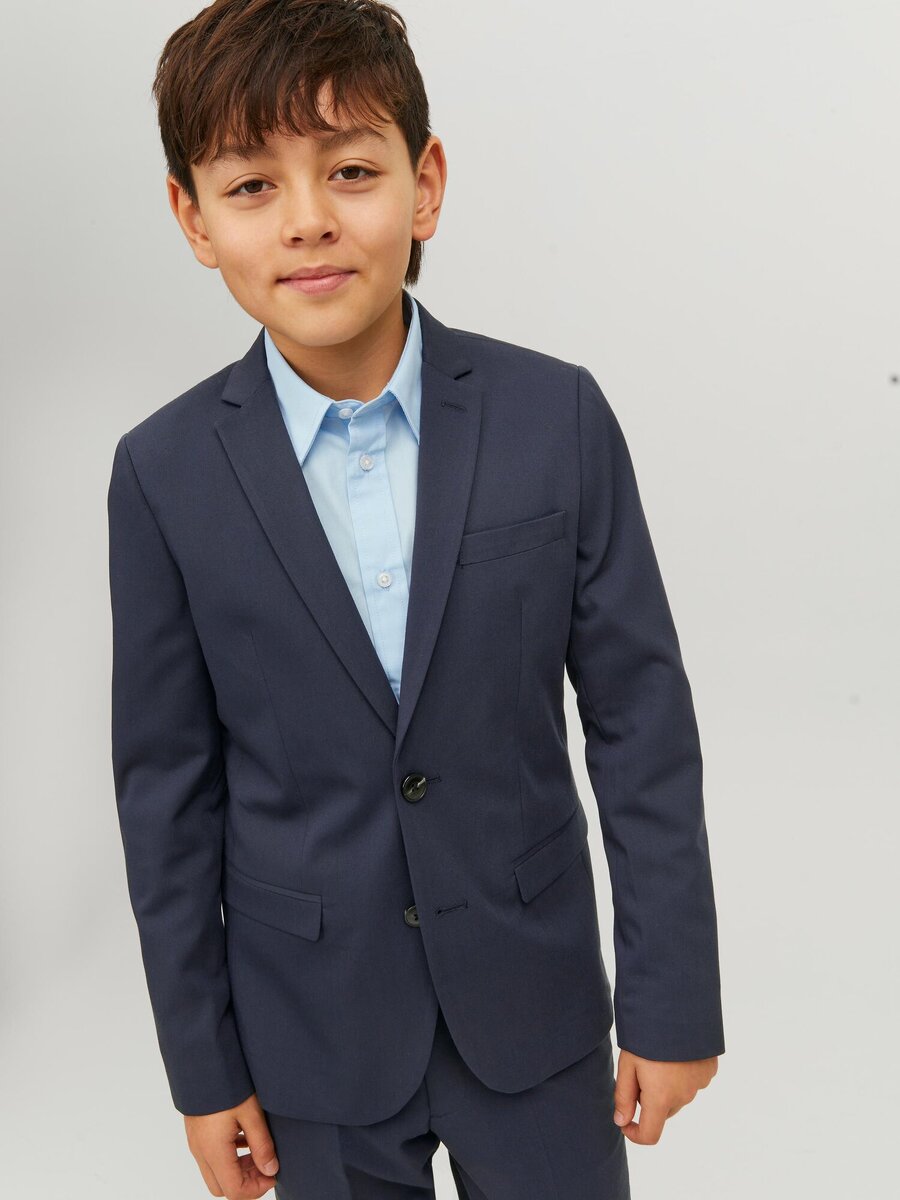 Blazer van het merk Jack & Jones Junior in het Marine