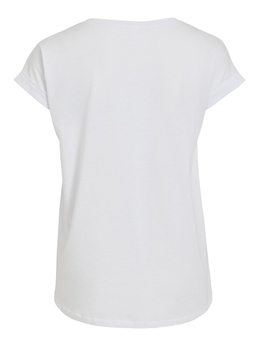 T-shirt van het merk Vila in het Wit