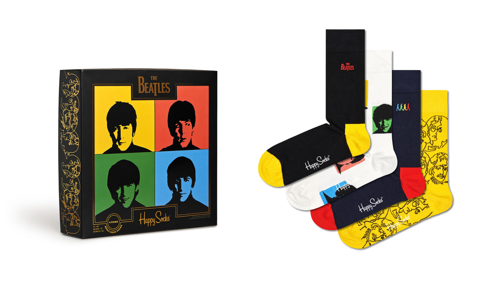 HS XBEA09-0200 The Beatles 4-Pack Gift Set
