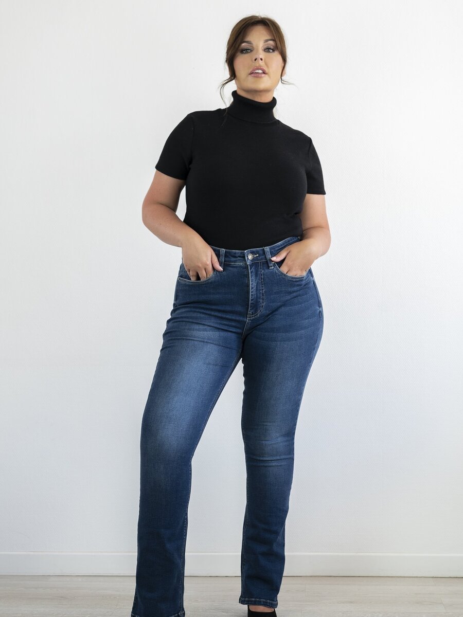 Broek van het merk Fox Factor in het Jeans