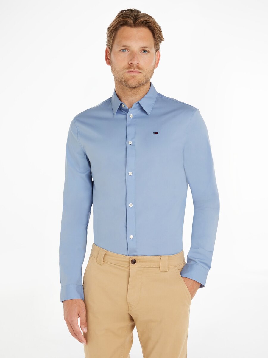 Hemd van het merk Tommy Jeans in het Blauw