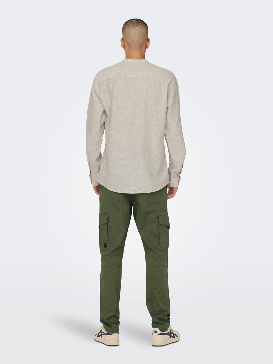 Hemd van het merk Only & Sons in het Beige