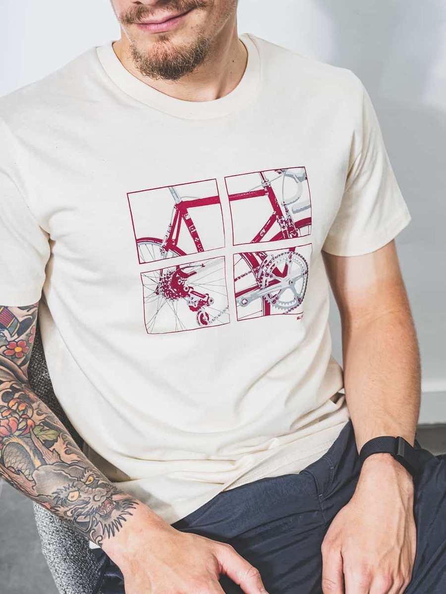 T-shirt van het merk The Vandal in het Ecru
