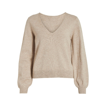 Pull van het merk Vila in het Beige