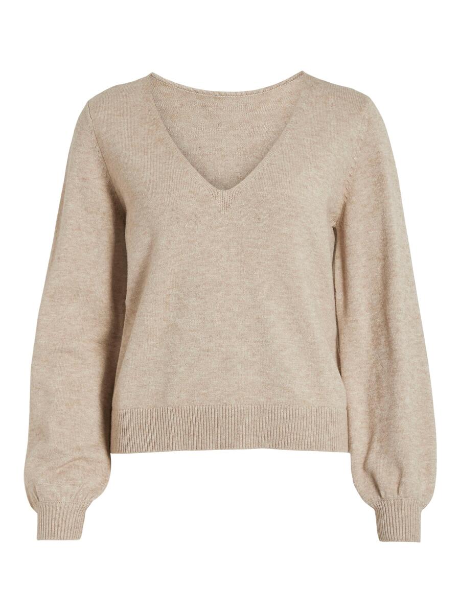 Pull van het merk Vila in het Beige