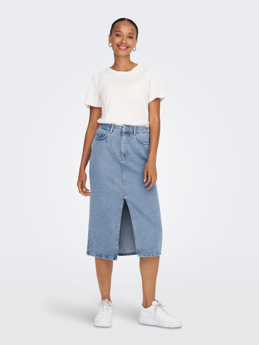 Rok van het merk Only in het Jeans