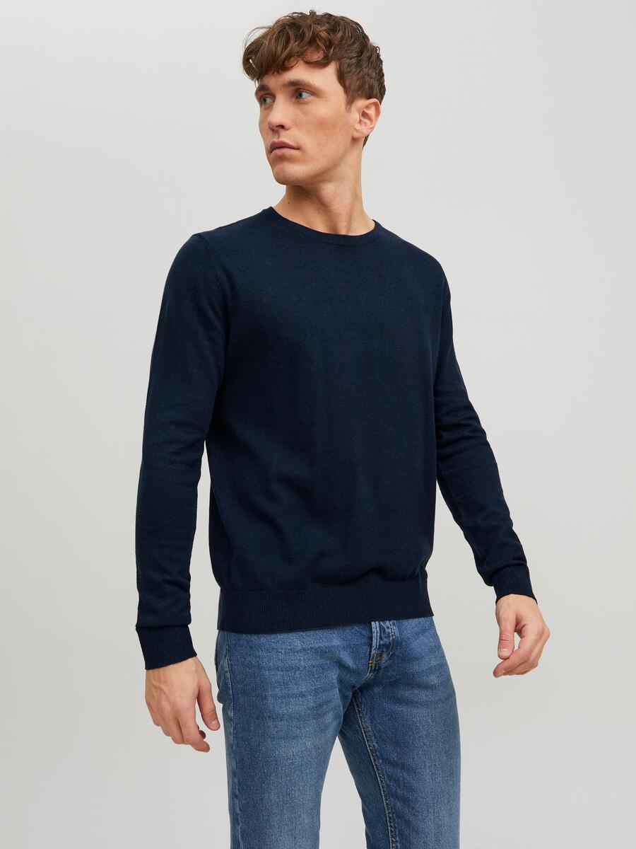Pull van het merk Jack & Jones in het Marine