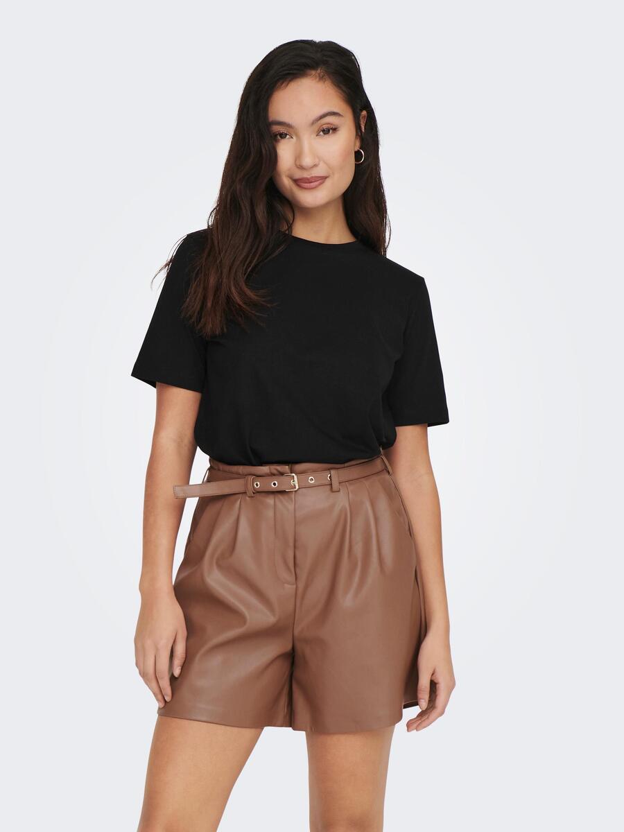 T-shirt van het merk Only in het Zwart