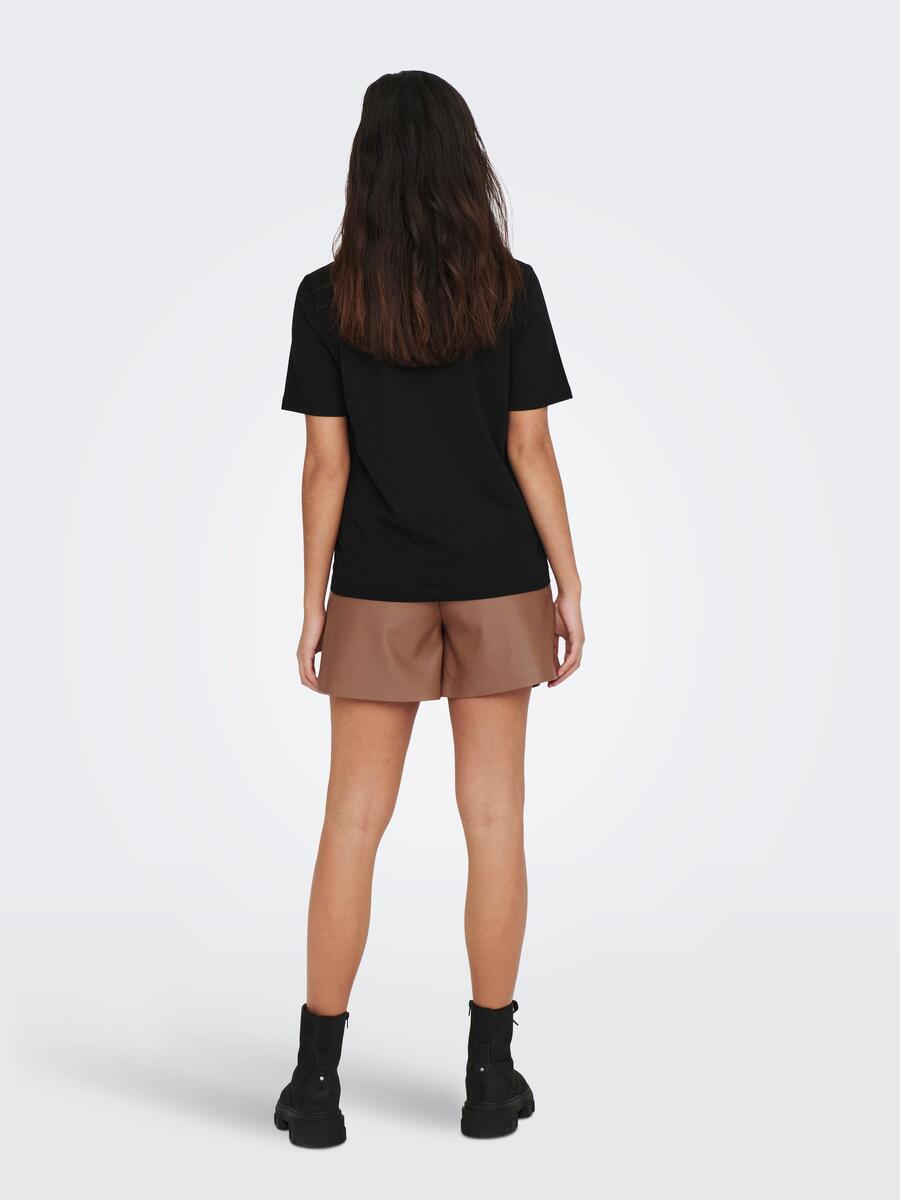 T-shirt van het merk Only in het Zwart