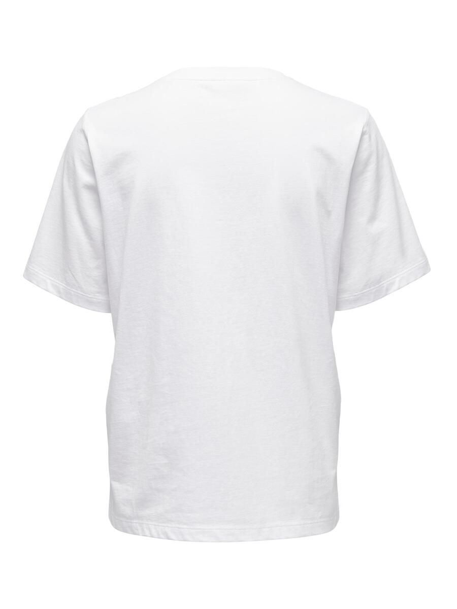 T-shirt van het merk Only in het Wit