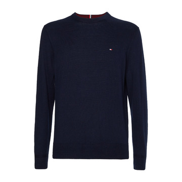 Sweater van het merk Tommy Hilfiger in het Blauw