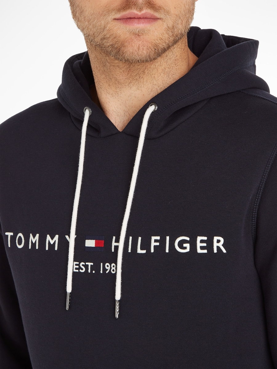 Sweater van het merk Tommy Hilfiger in het Blauw