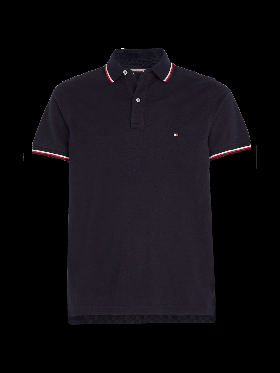 Polo van het merk Tommy Hilfiger in het Blauw