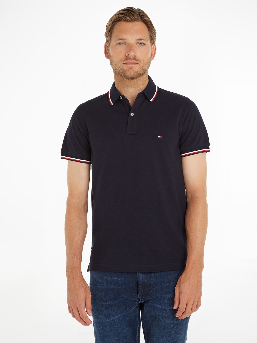 Polo van het merk Tommy Hilfiger in het Blauw