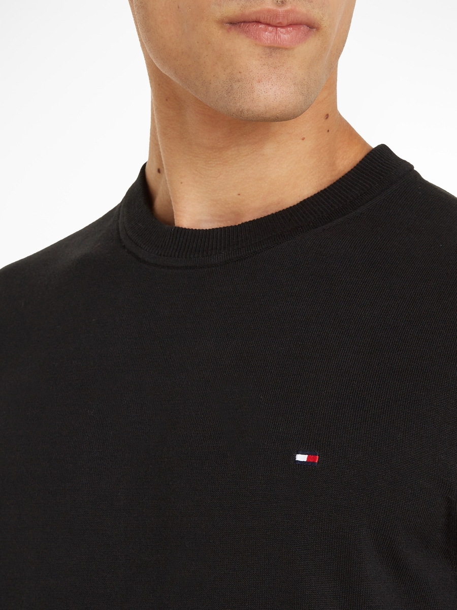 Pull van het merk Tommy Hilfiger in het Zwart
