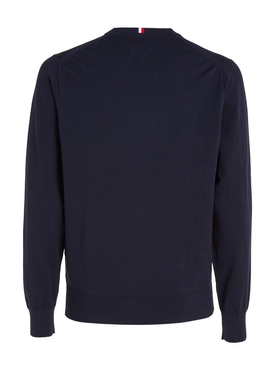 Pull van het merk Tommy Hilfiger in het Blauw