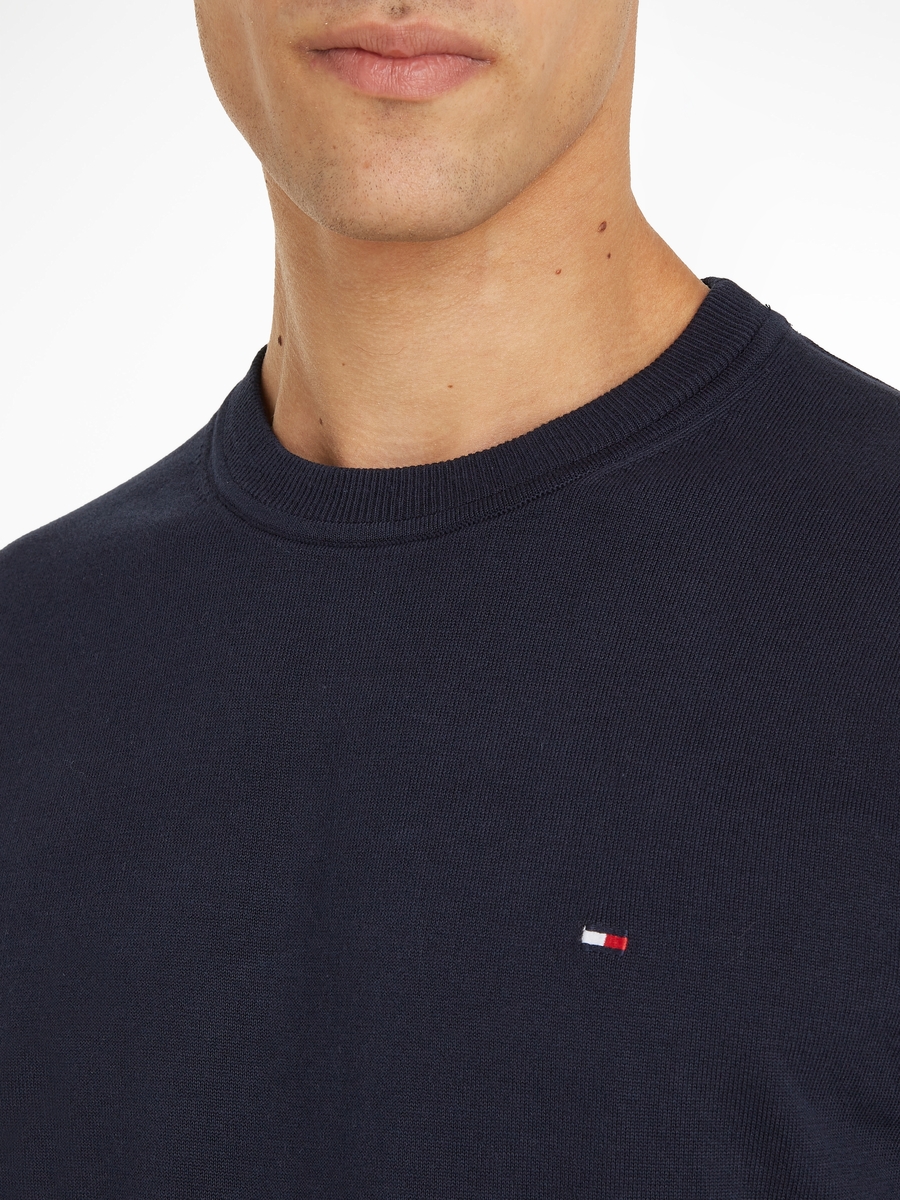 Pull van het merk Tommy Hilfiger in het Blauw