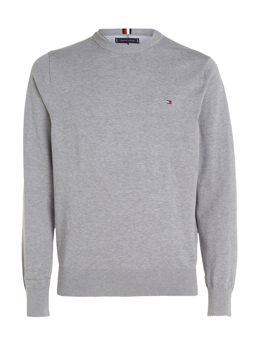 Pull van het merk Tommy Hilfiger in het Grijs