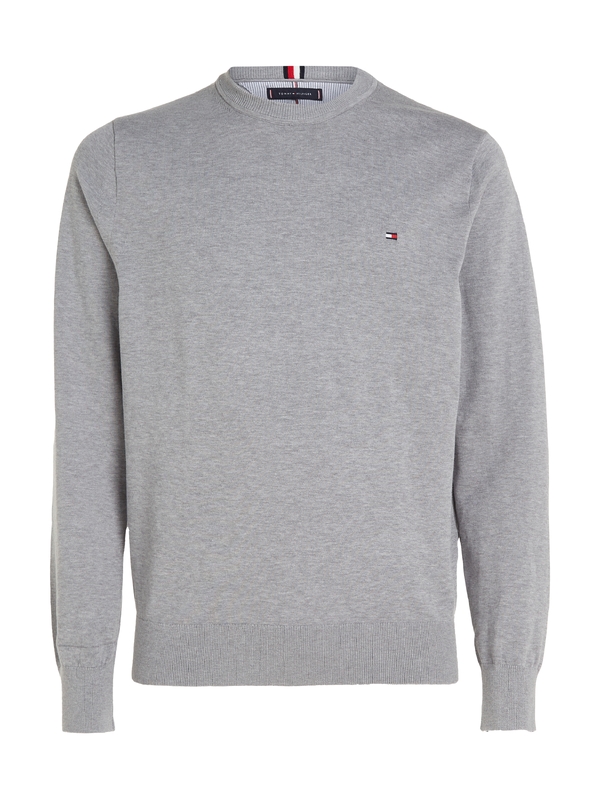 Pull van het merk Tommy Hilfiger in het Grijs