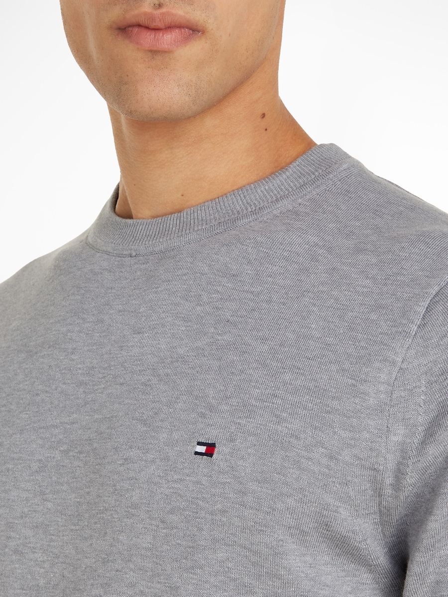 Pull van het merk Tommy Hilfiger in het Grijs