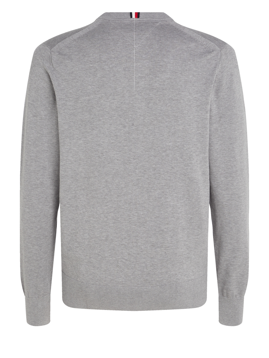 Pull van het merk Tommy Hilfiger in het Grijs
