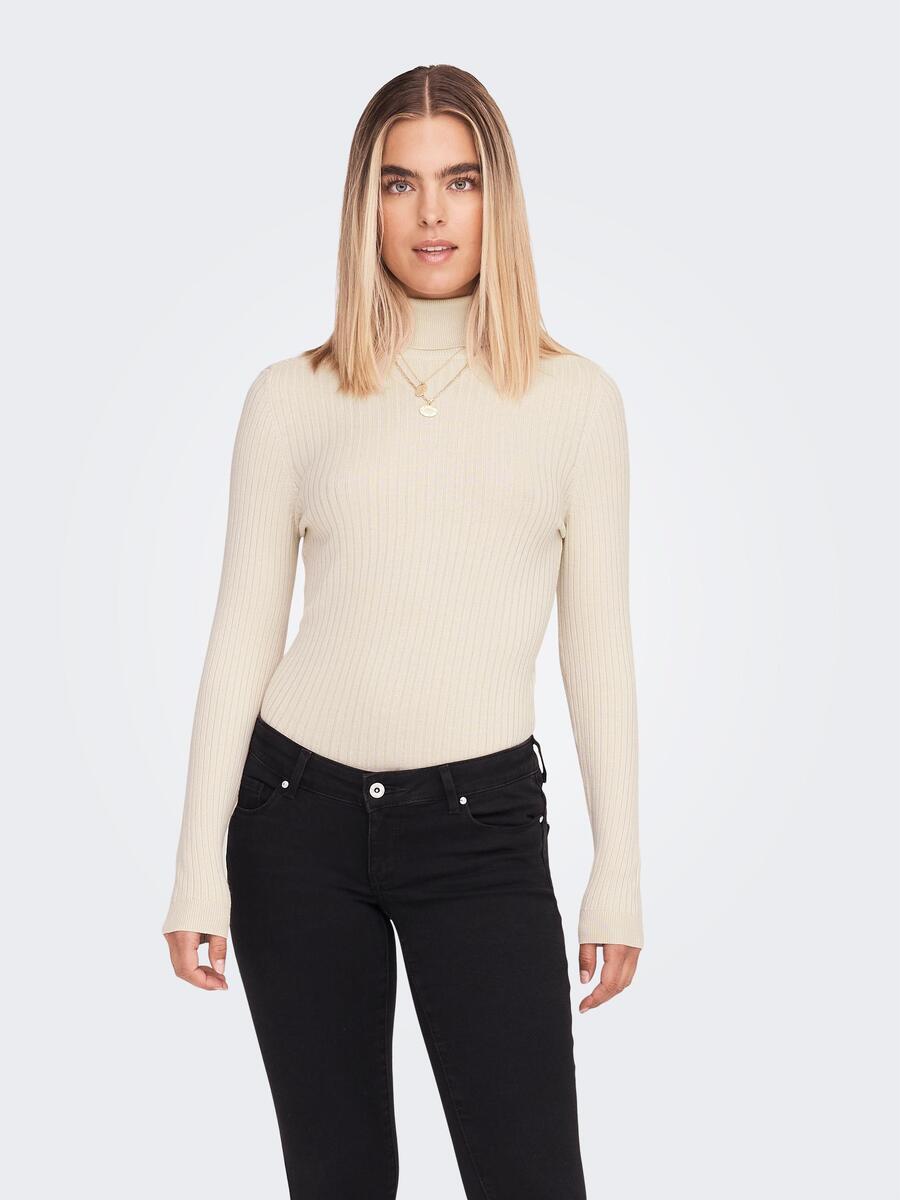 Pull van het merk Only in het Beige