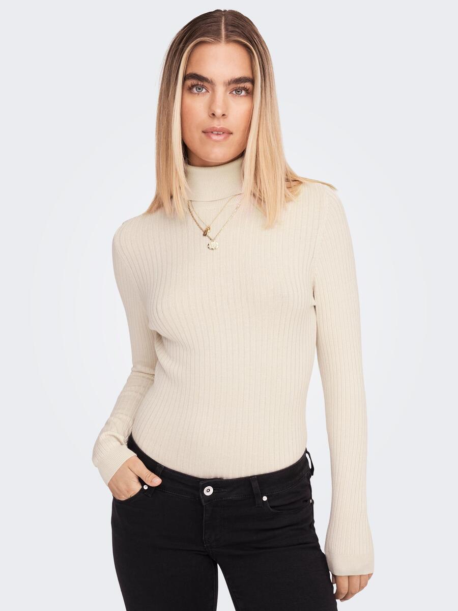 Pull van het merk Only in het Beige