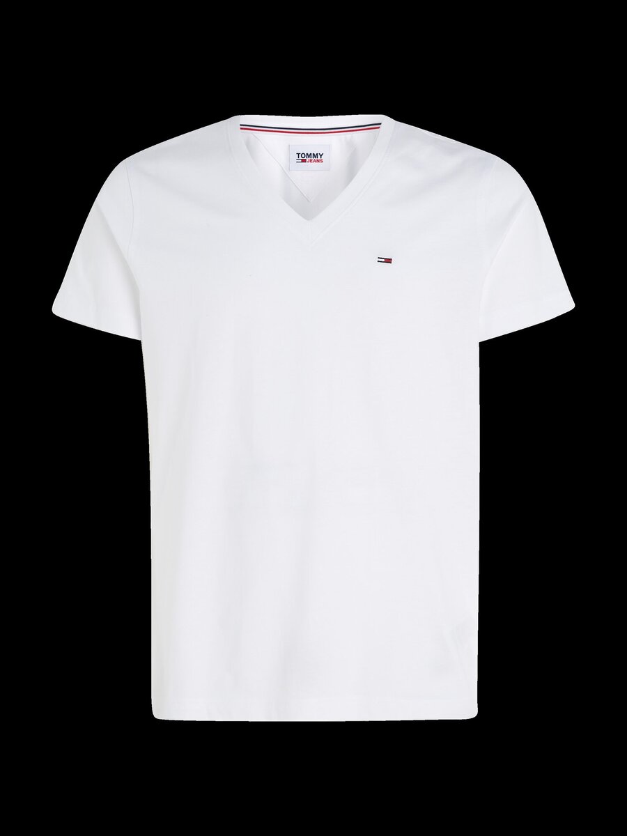 T-shirt van het merk Tommy Jeans in het Wit