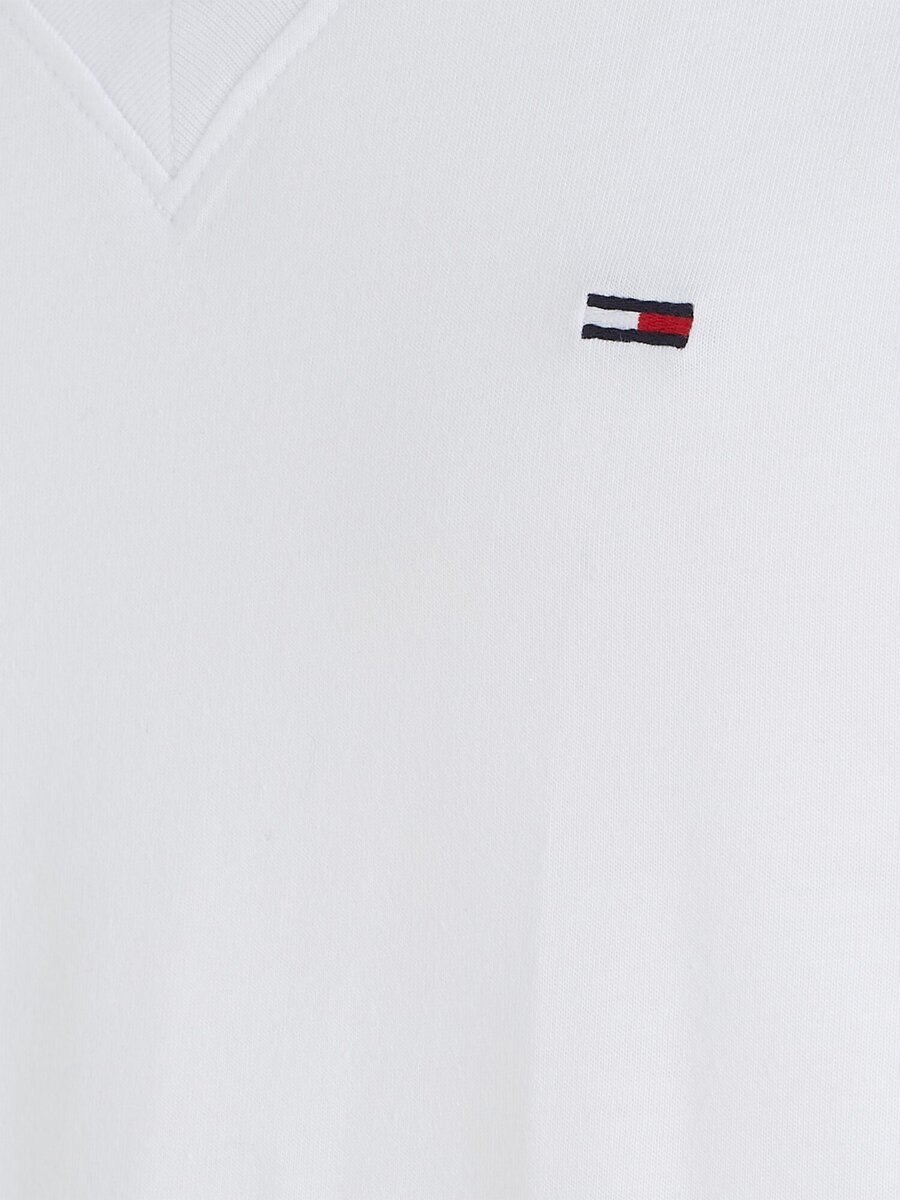 T-shirt van het merk Tommy Jeans in het Wit