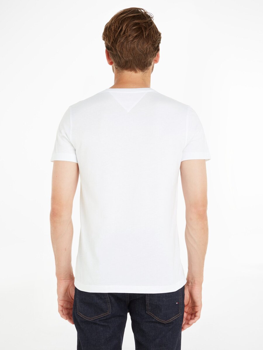 T-shirt van het merk Tommy Jeans in het Wit
