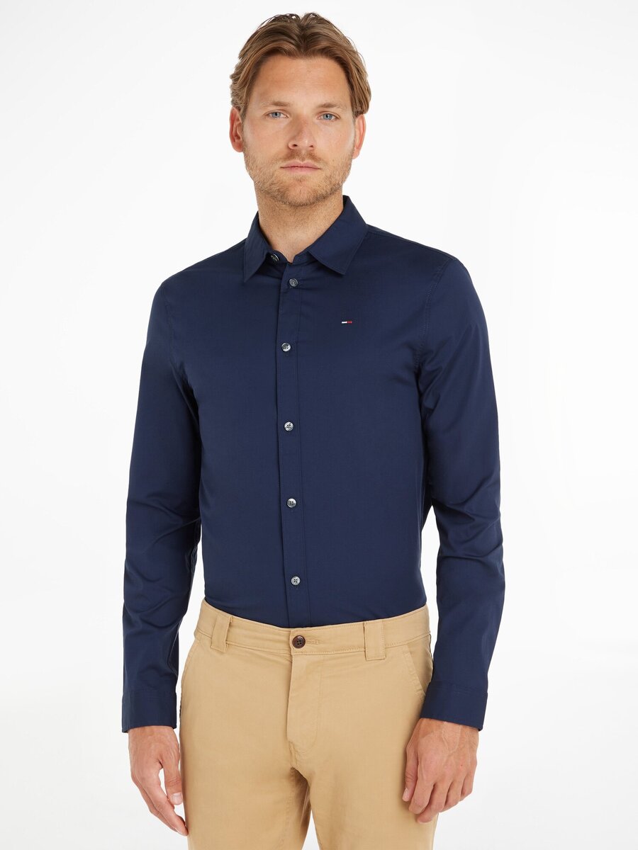 Hemd van het merk Tommy Jeans in het Marine