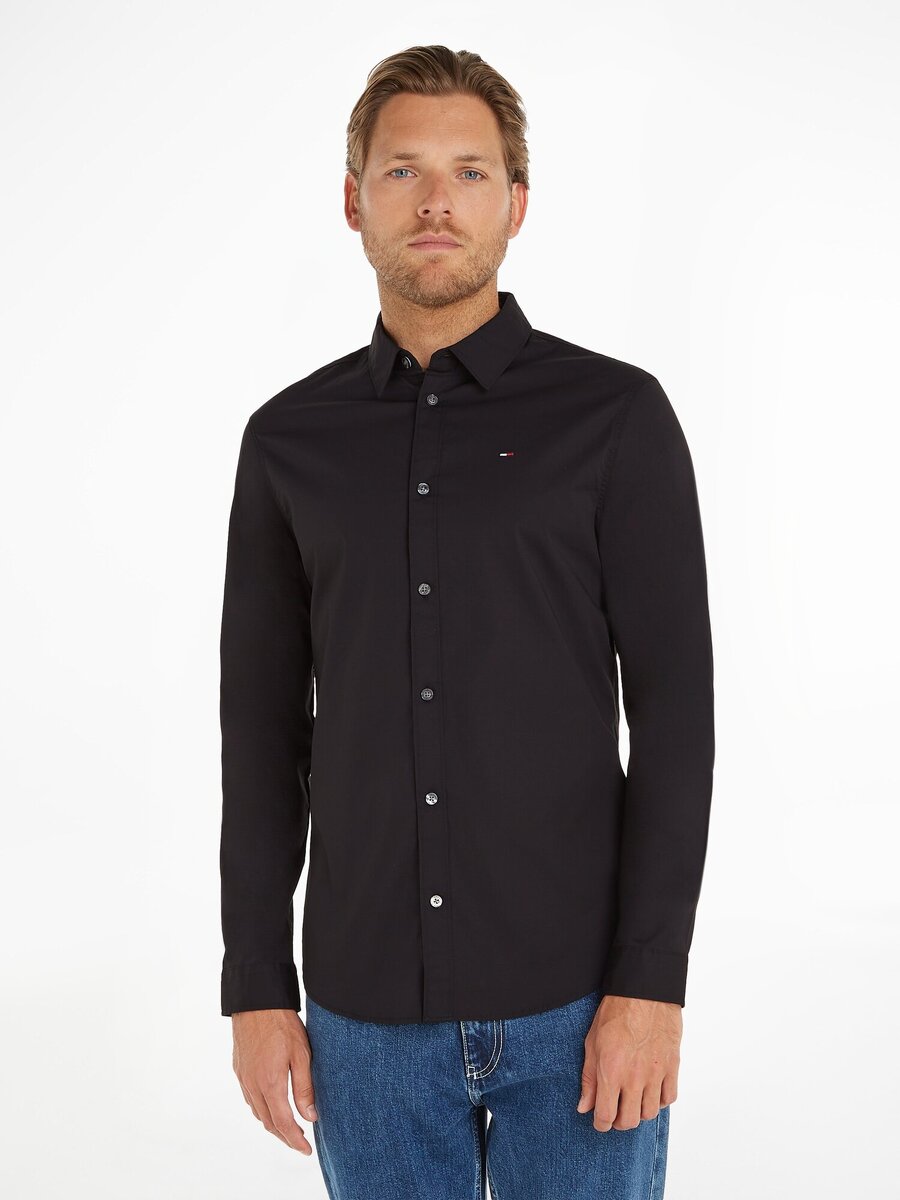 Hemd van het merk Tommy Jeans in het Zwart