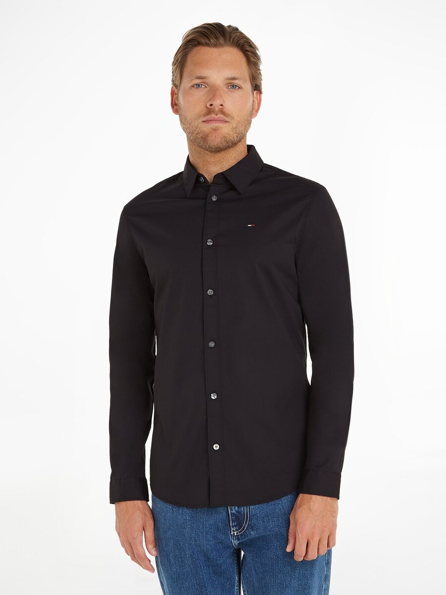 Hemd van het merk Tommy Jeans in het Zwart