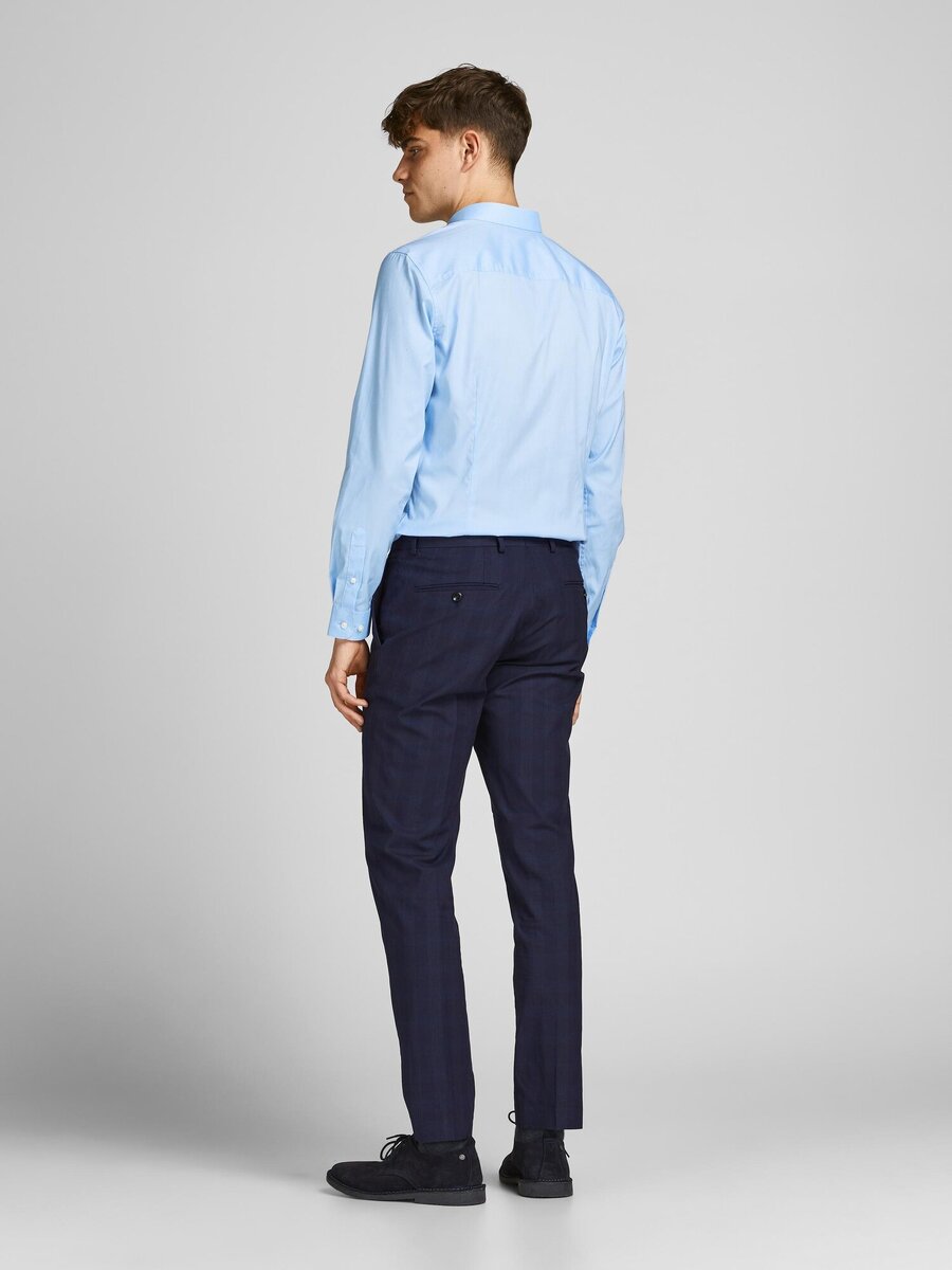 Hemd van het merk Jack & Jones Premium in het Blauw
