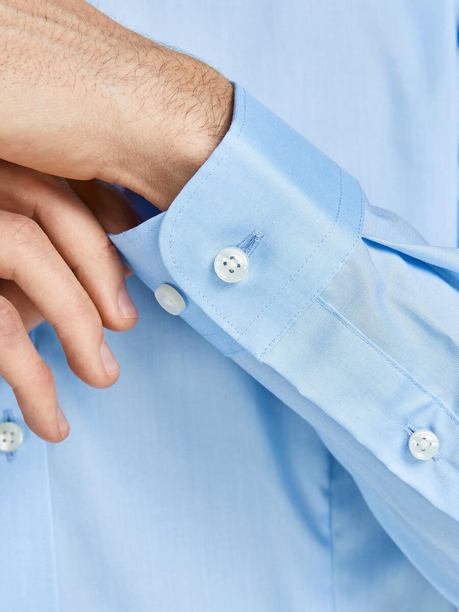 Hemd van het merk Jack & Jones Premium in het Blauw