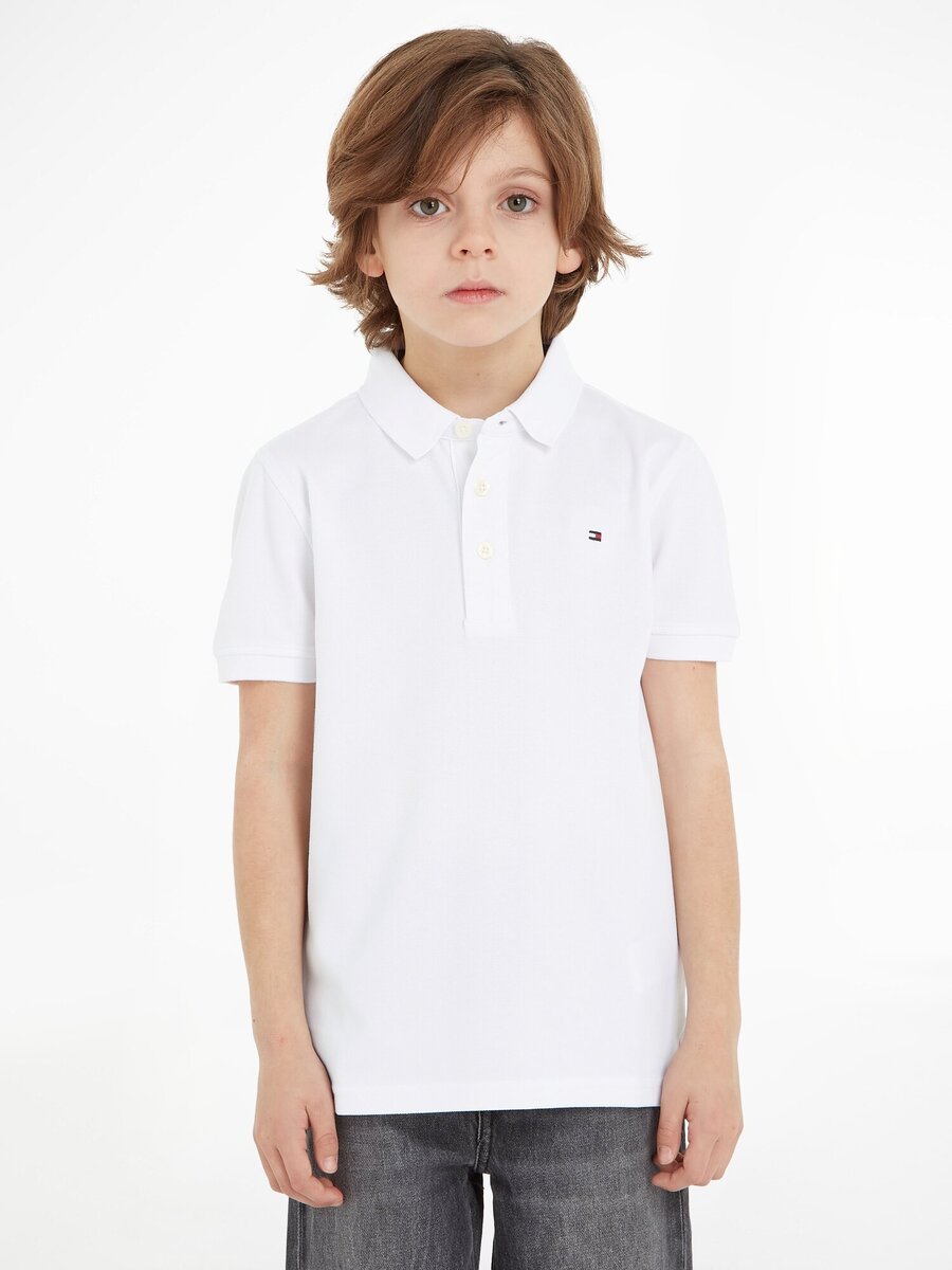 Polo van het merk Tommy Hilfiger in het Wit