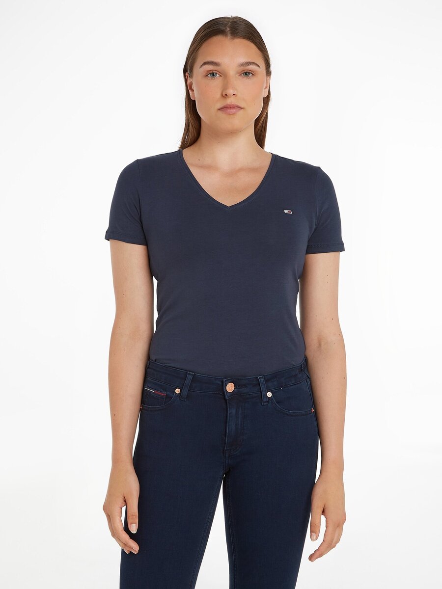 T-shirt van het merk Tommy Jeans in het Marine